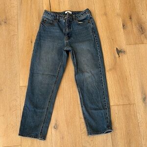H&M Blue Straight Jeans Classic Style